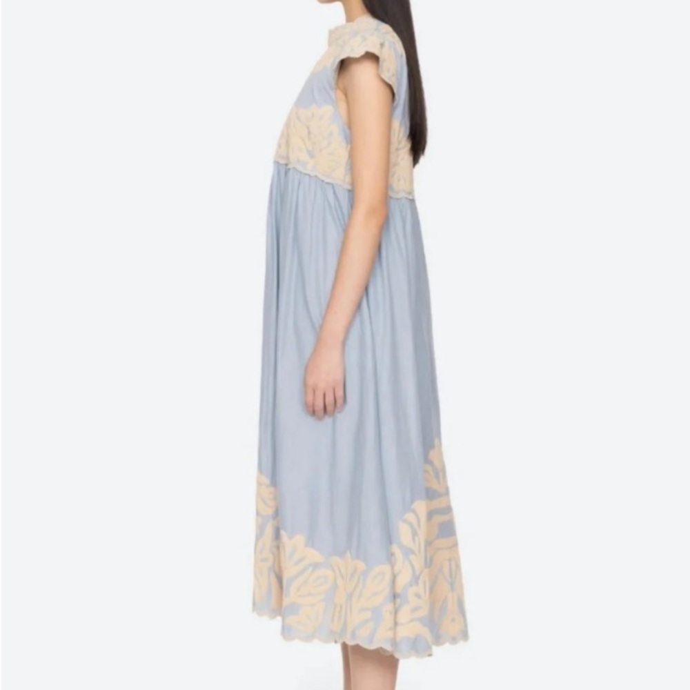 Alexandra Dress ~ Blue - Picture 5 of 7